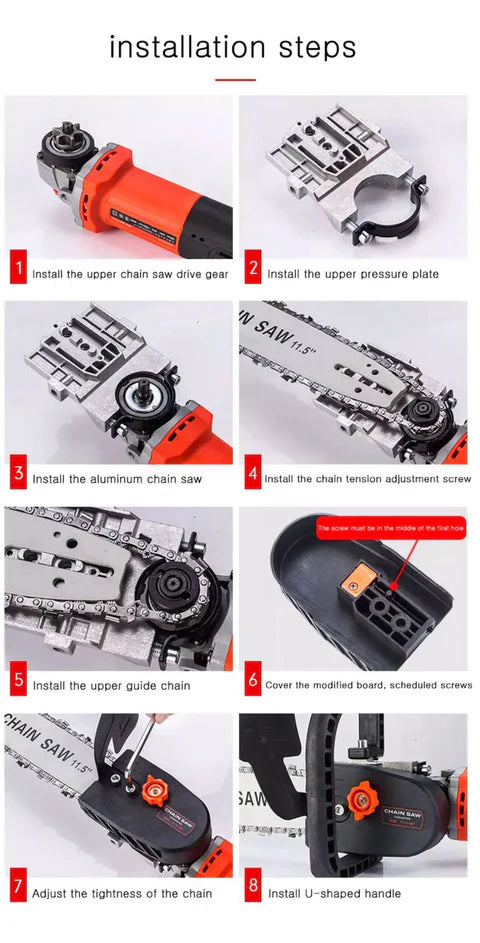 Chainsaw Kit 11.5 Inch