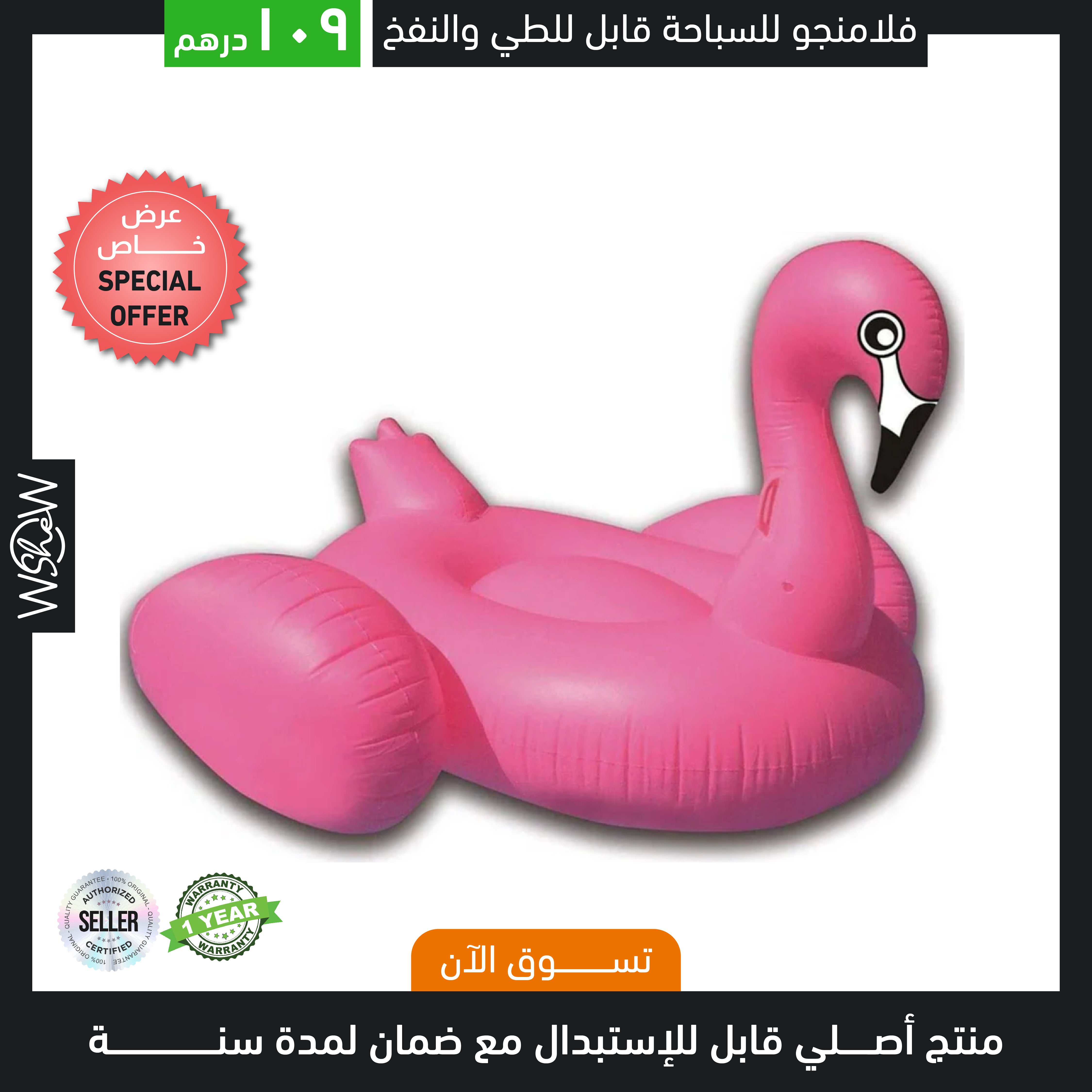 Flamingo swimming pool