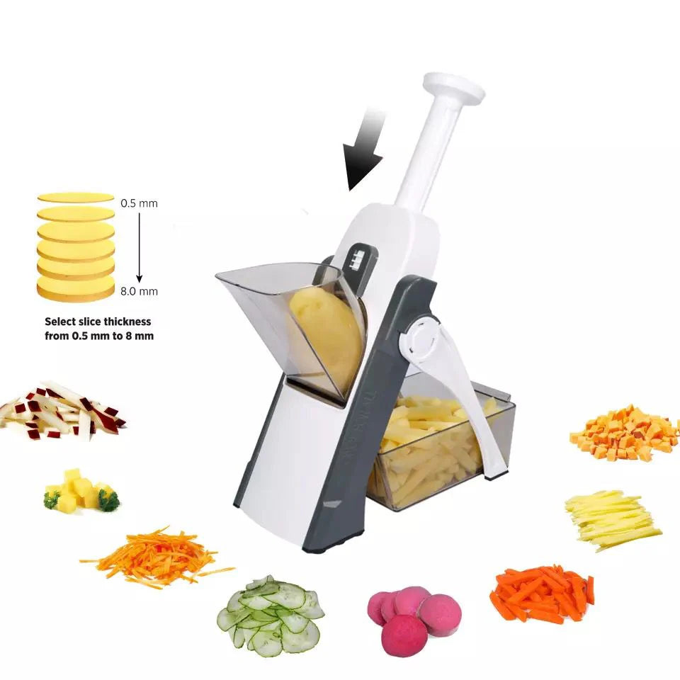 Multifaction vegetable slicer