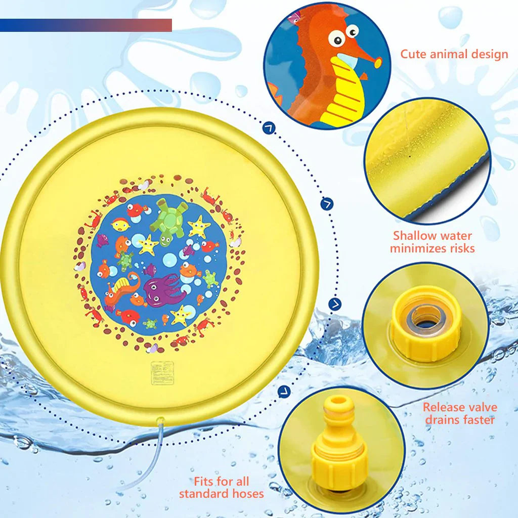 Water-spraying Children Game Mat
