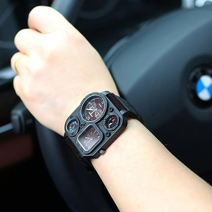 Cross-Country Outdoor Compass Watch