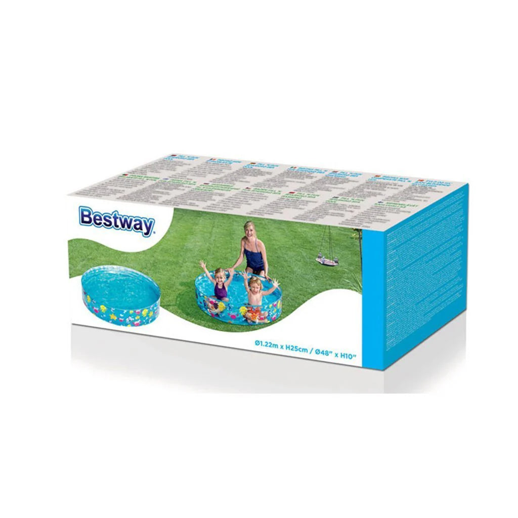 Colored Circular Swimming Pool