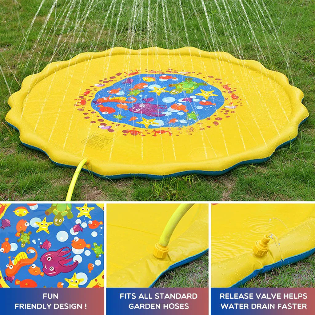 Water-spraying Children Game Mat