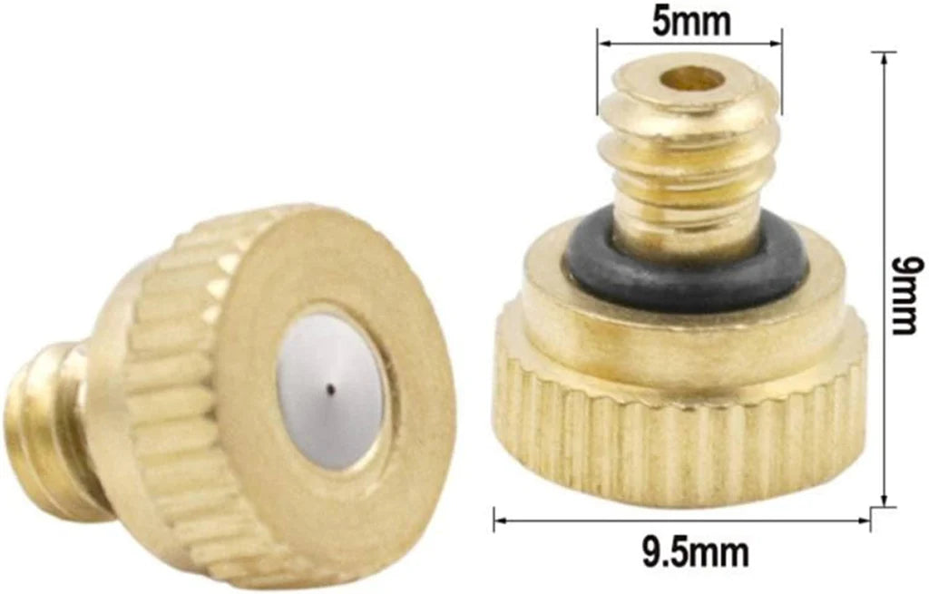 Brass Nozzle For Outdoor Cooling System