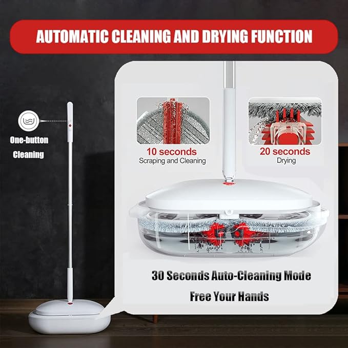 Cordless Electric Spin Mop Power Mop