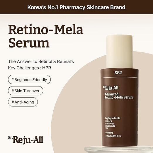 Advanced Retino-Mela Serum – HPR Retinol Serum for Face