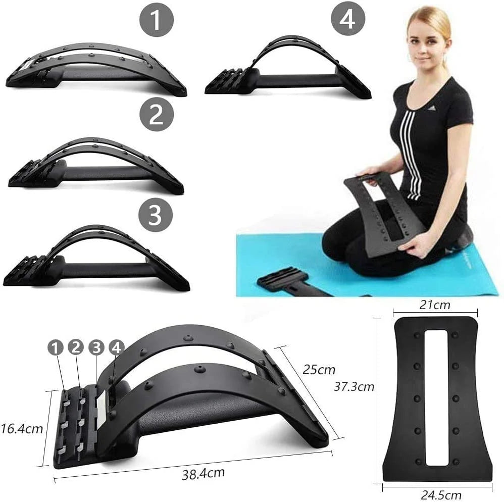 MULTI-level back stretching device