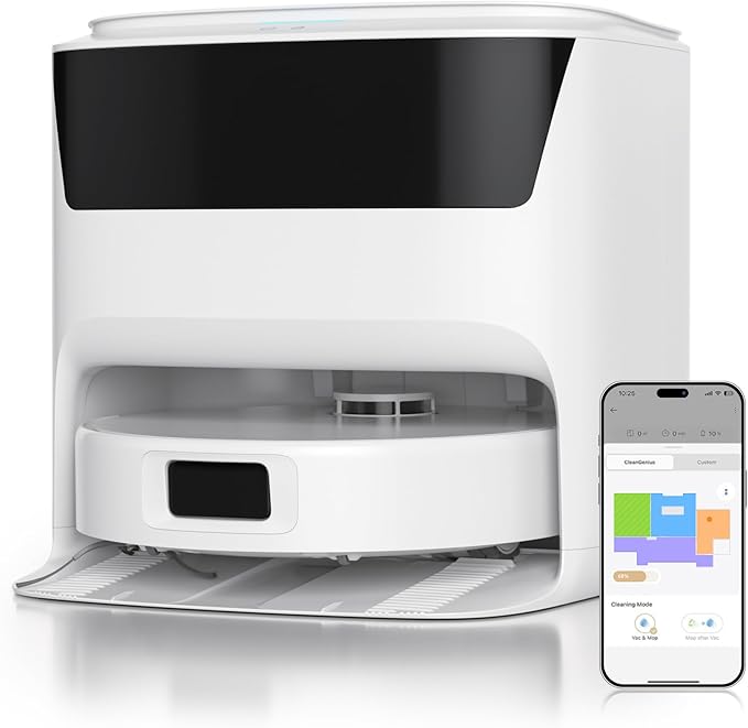 Robot Vacuum and Mop,Dual Spinning Mops