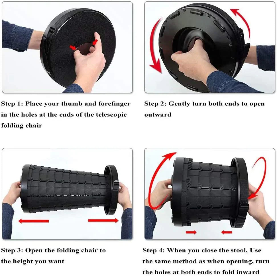 Plastic Stool Travel Seat