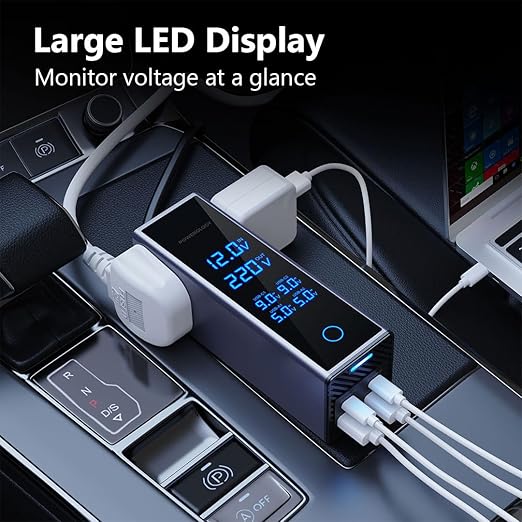 Powerology 300W Car Power Inverter