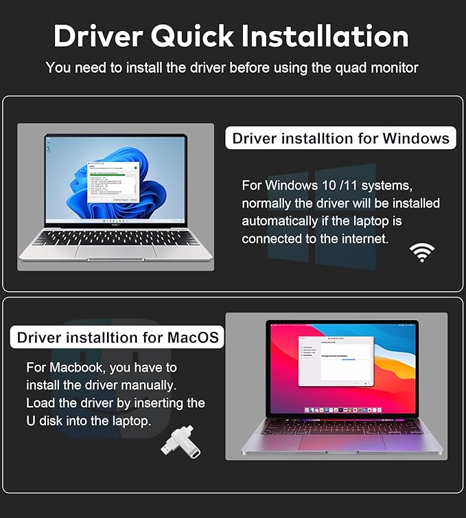 Laptop Screen Extender Monitor Portable 3 in 1