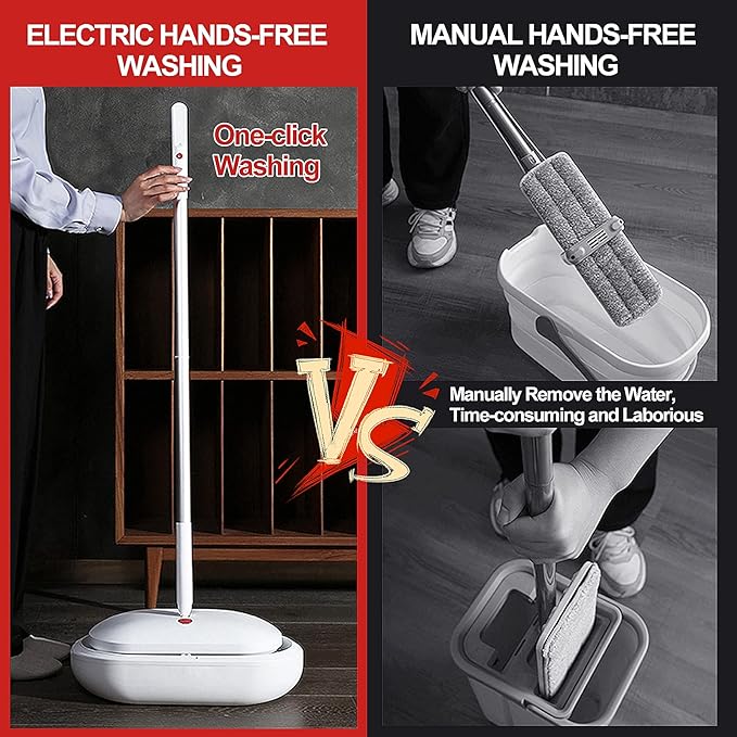 Cordless Electric Spin Mop Power Mop