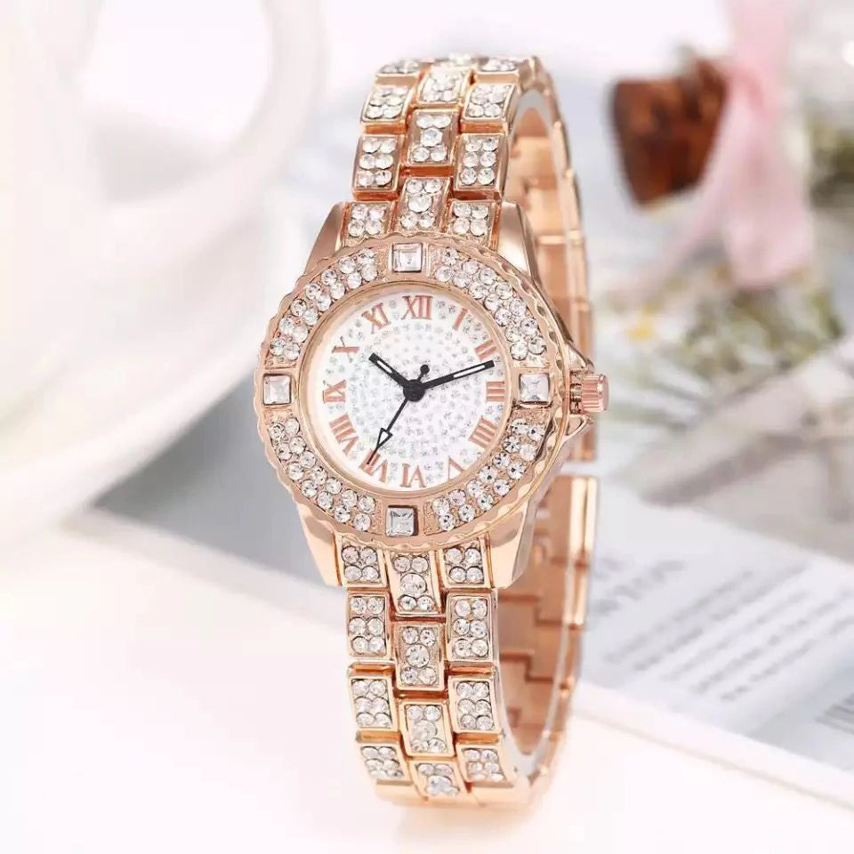 Luxury Women's Bracelet Watches (ROSE GOLD )