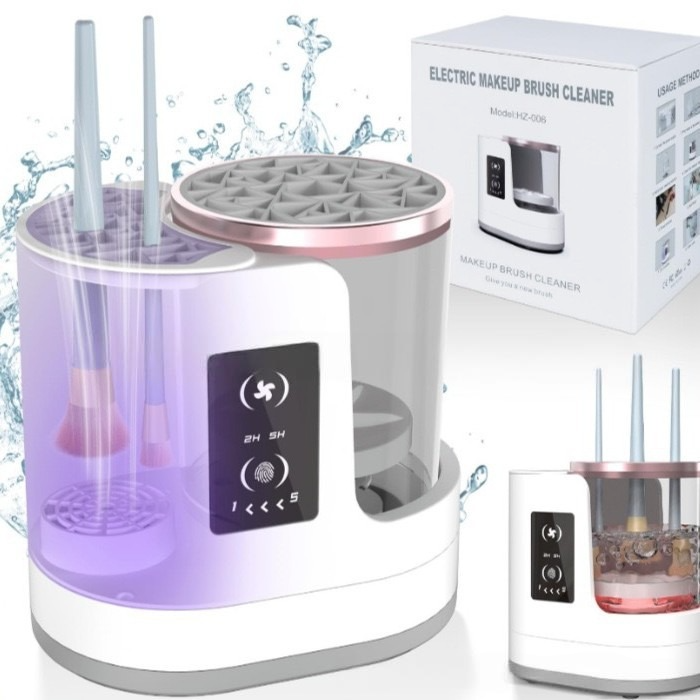 3 in 1 Electric Makeup Brush Cleaner Portable USB Automatic Dryer