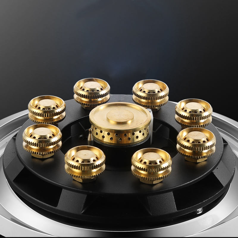 Cooktop Built-in Stainless Steel Glass Household Cooktop Gas Stove