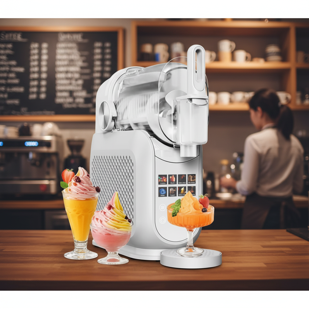 Powerful Motor Small Margarita Machine Soft Drink