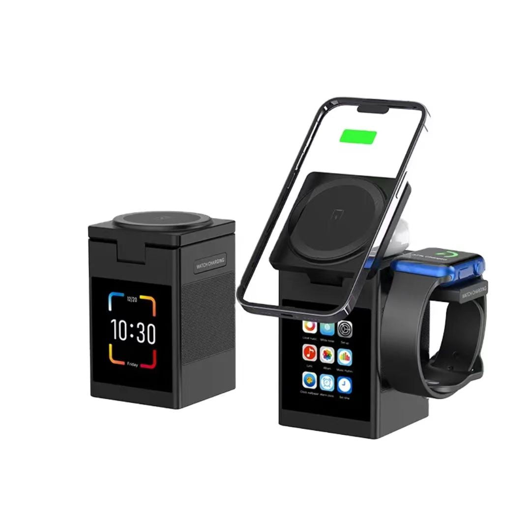 6 in 1 Charging Station | Pixel Animated Display