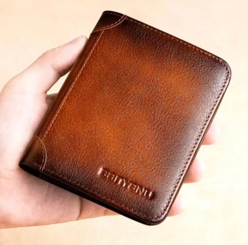 Leather Wallet Men