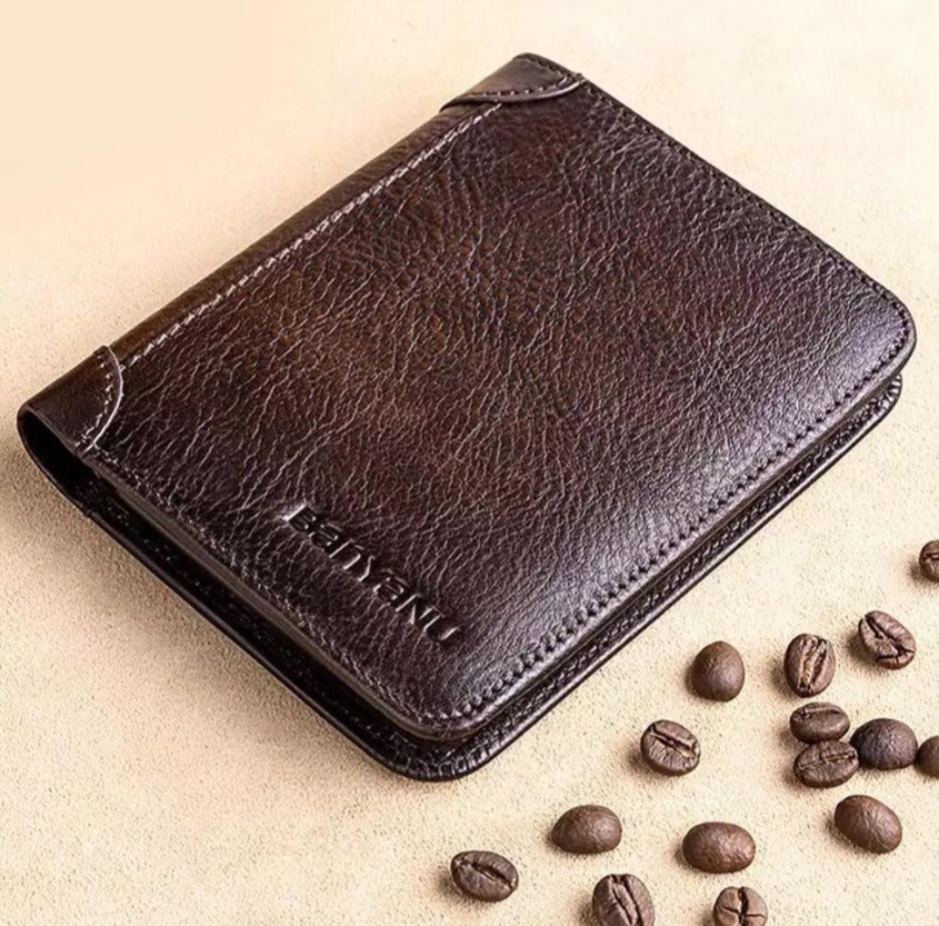 Leather Wallet Men