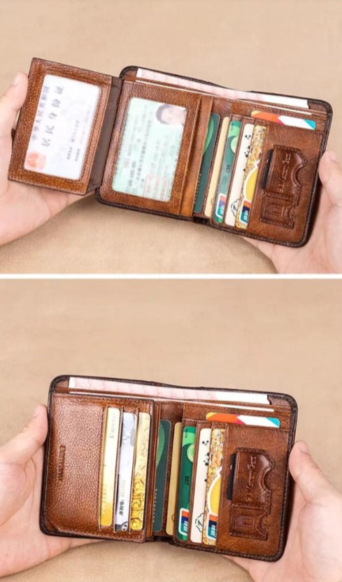 Leather Wallet Men