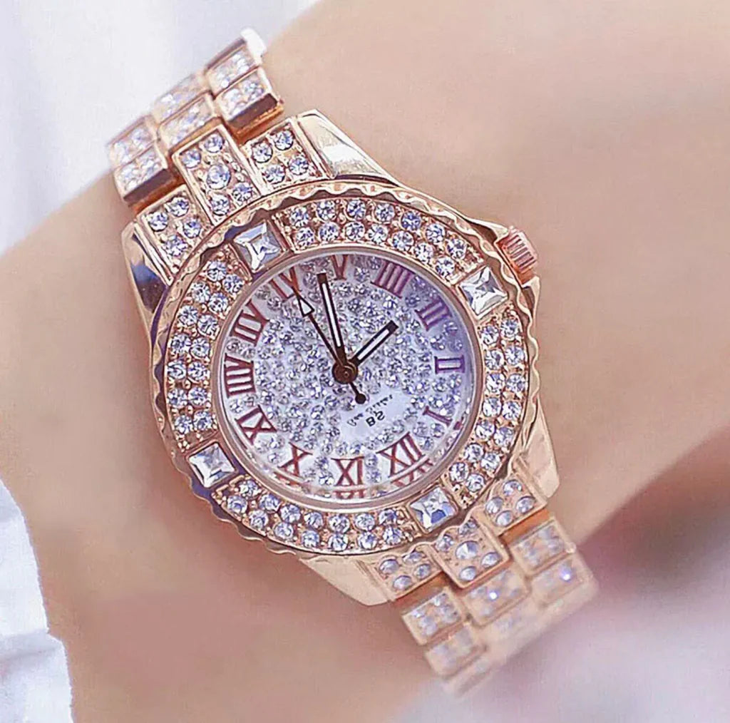 Luxury Women's Bracelet Watches (ROSE GOLD )