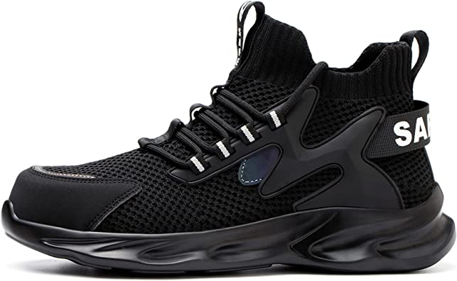 Anti smash breathable safety shoes