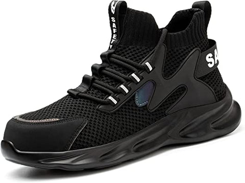 Anti smash breathable safety shoes
