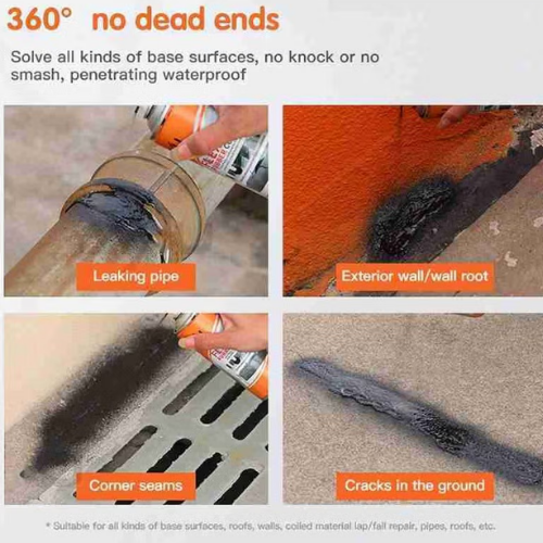 Waterproof Leak-Trapping Spray