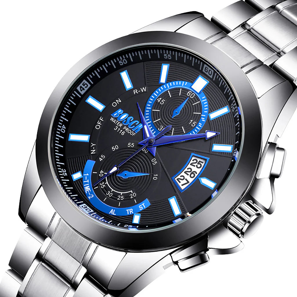 BOSCA Men's Watch Luminous Watch
