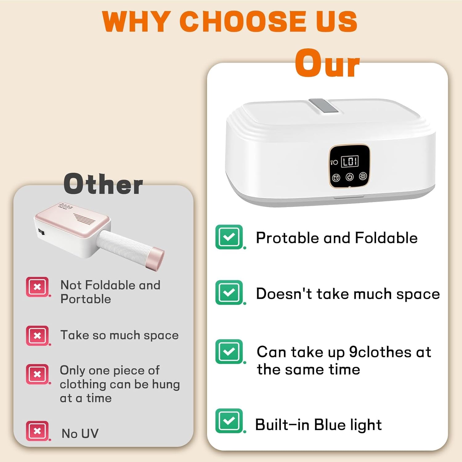 Portable Clothes Dryer