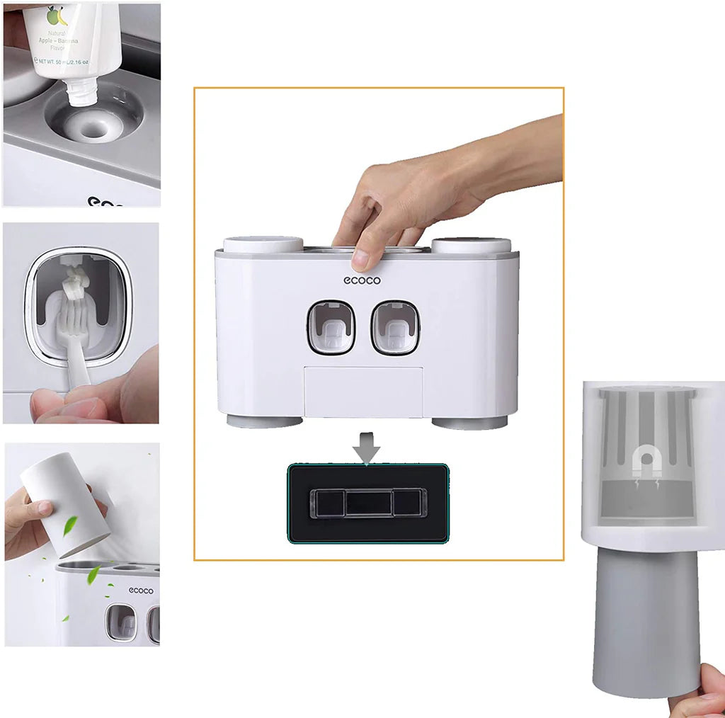 Wall Mount Toothpaste Dispenser