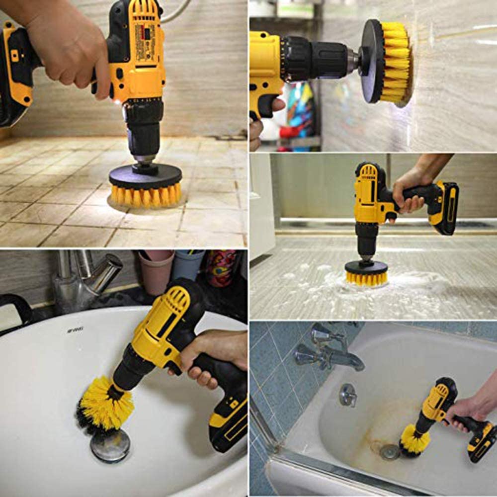 Drill Machine Brsuh Attachment