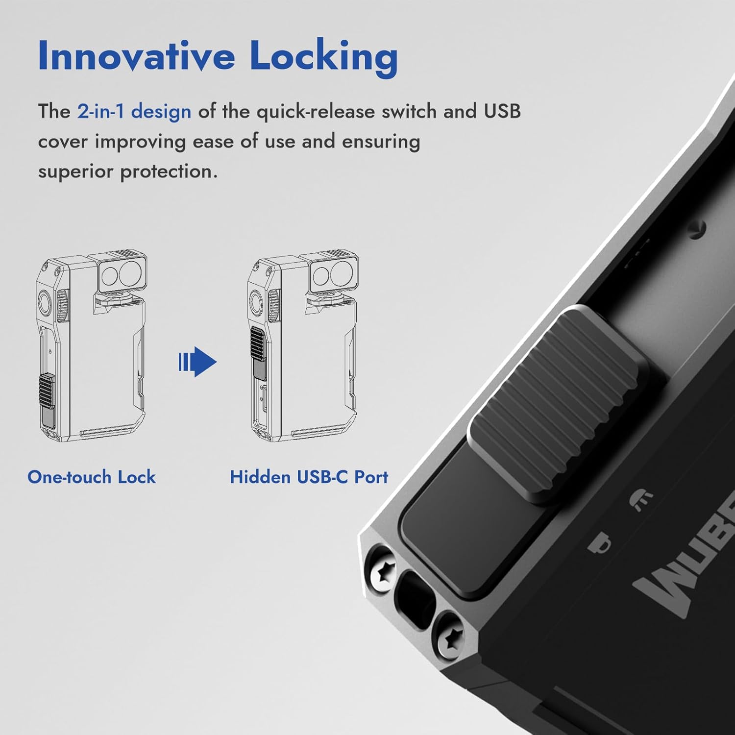 Rechargeable EDC Flashlight