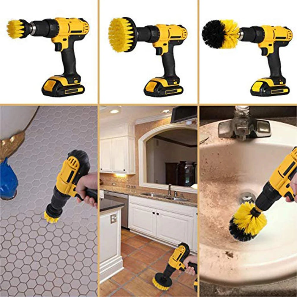 Drill Machine Brsuh Attachment