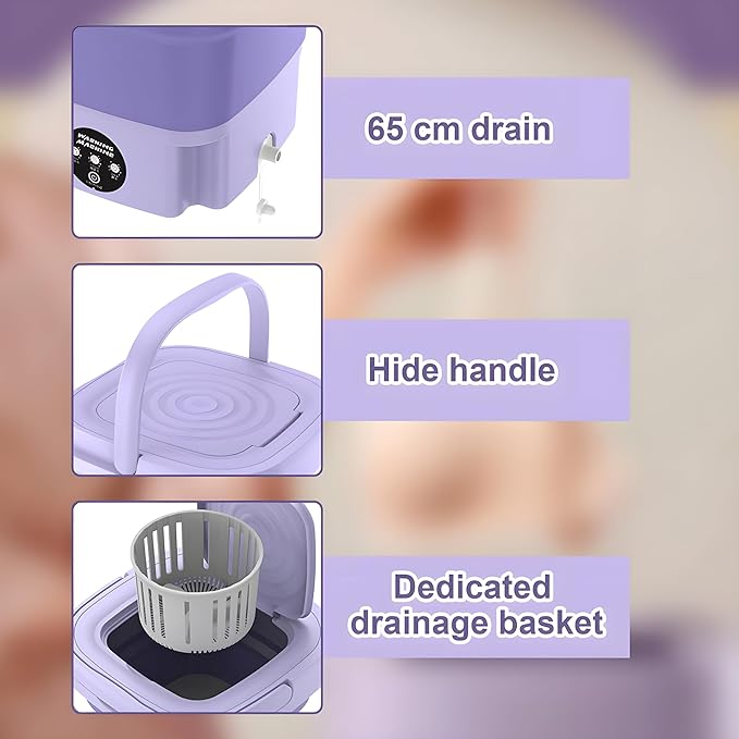 Folding Mini Washing Machine