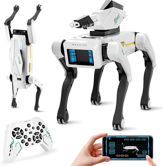 Shoot Robot Dog - Interactive STEM Pet