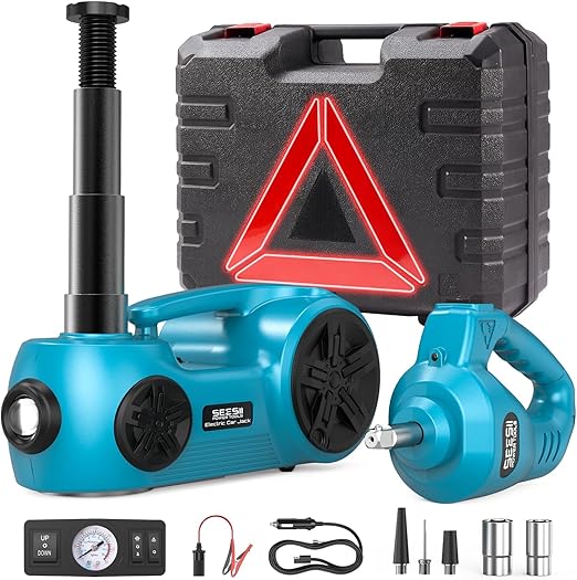 Electric Car Jack Kit: 5 Ton 12V Hydraulic car Jack