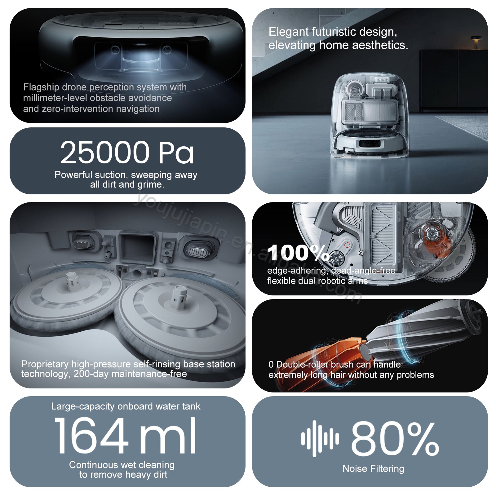 DJI ROMO P Robotic Vacuum Cleaner