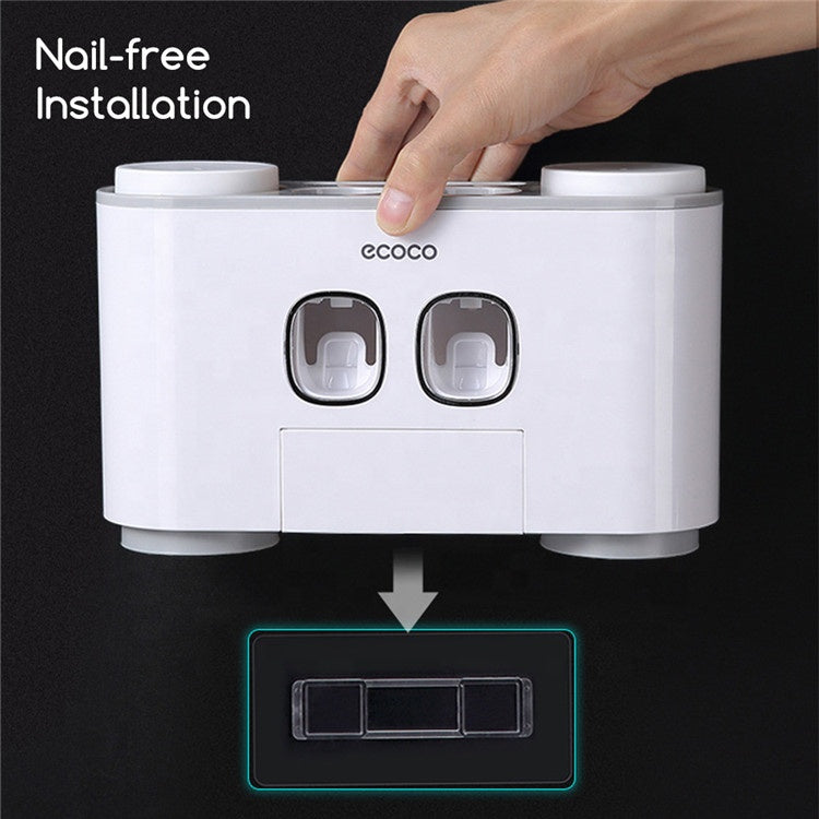 Automatic Toothbrush Holder with Toothpaste