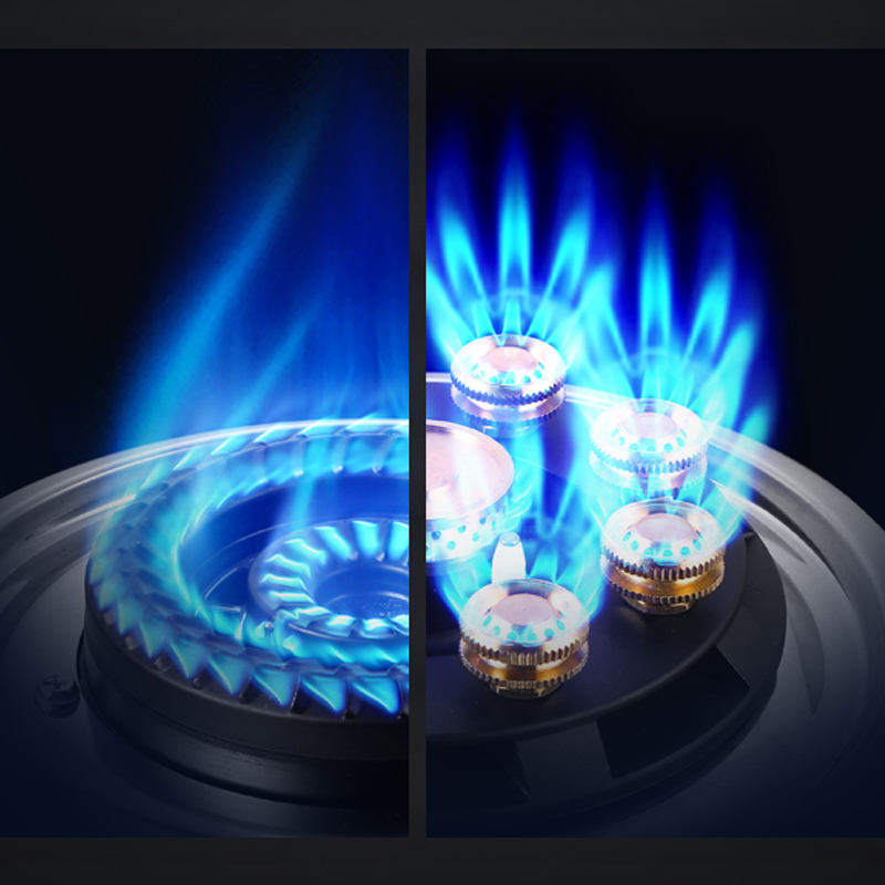 Cooktop Built-in Stainless Steel Glass Household Cooktop Gas Stove