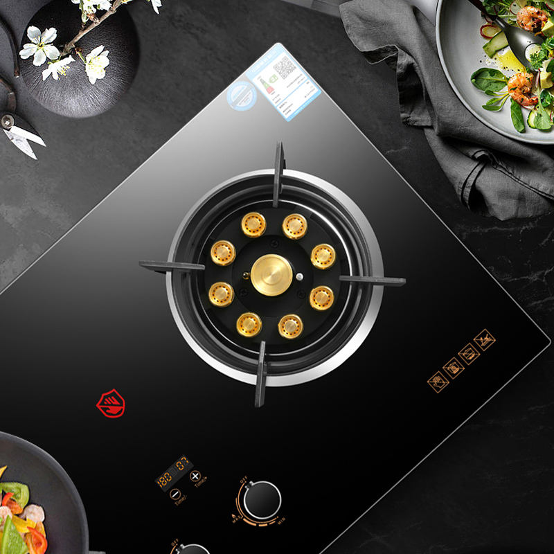 Cooktop Built-in Stainless Steel Glass Household Cooktop Gas Stove
