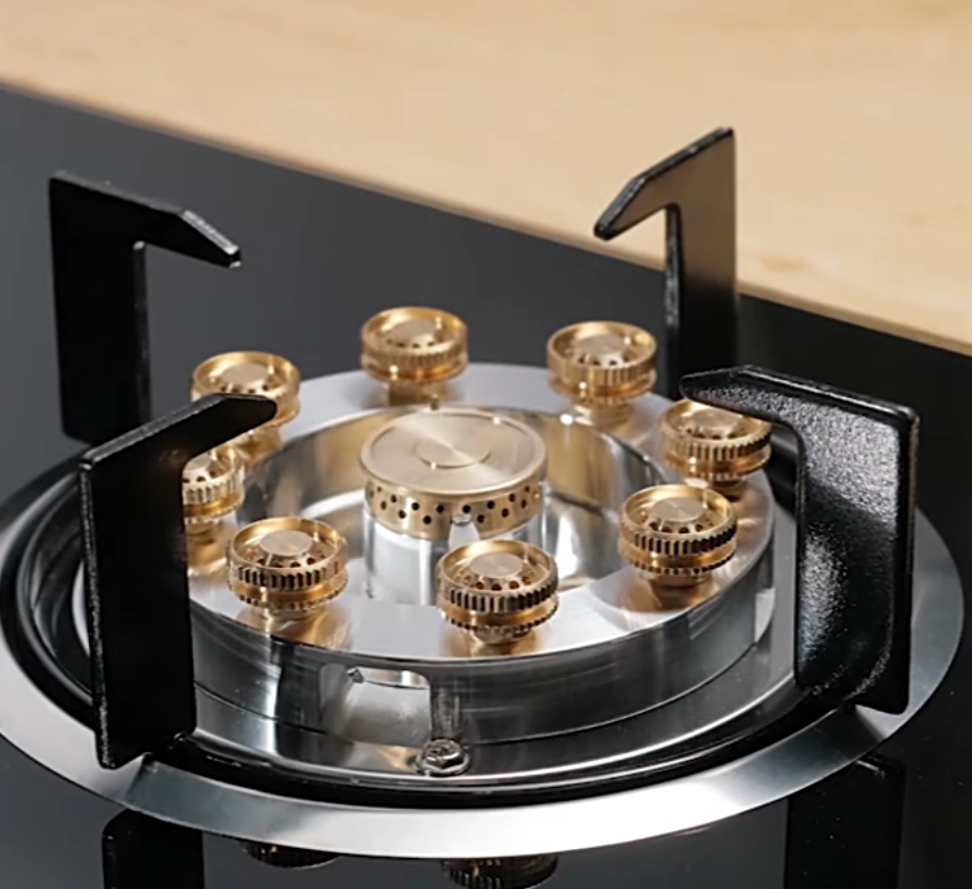 Cooktop Built-in Stainless Steel Glass Household Cooktop Gas Stove