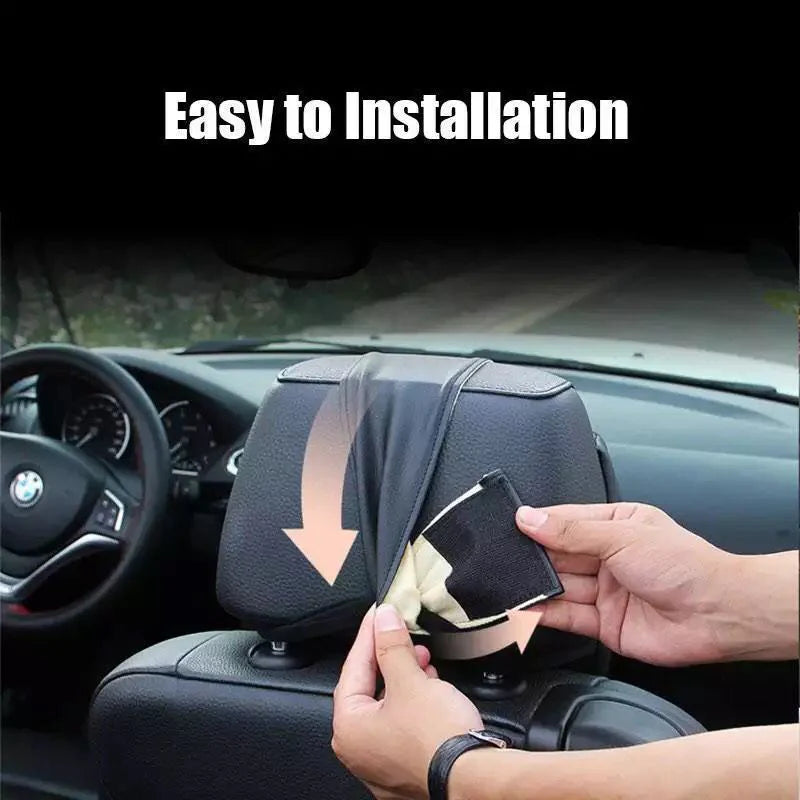 2 Pcs Car Seat Headrest Neck Rest Cushion