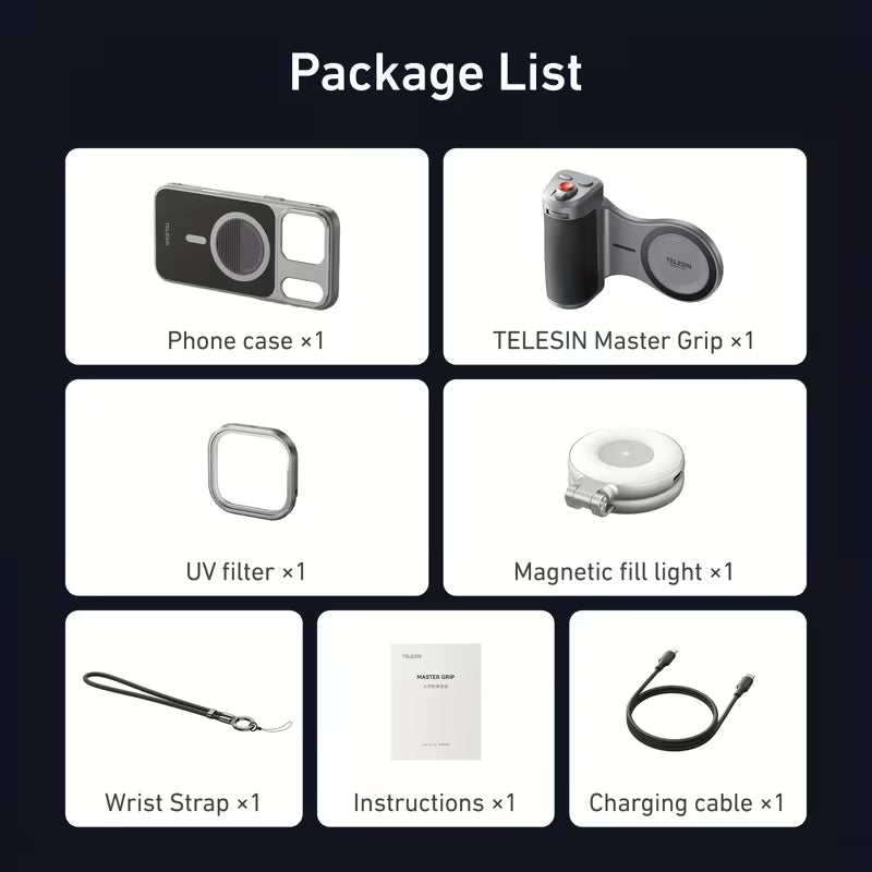 Wireless Qi Charging, Remote Zoom